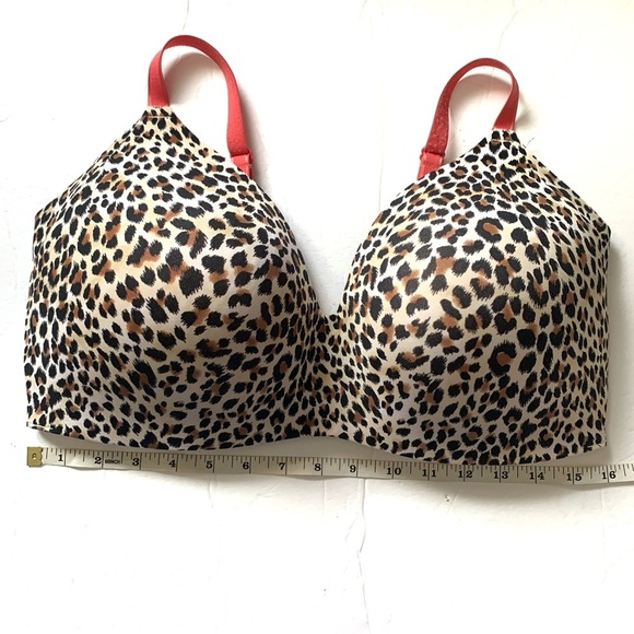 Betsey Johnson x Knix Wingwoman Size 8 Leopard Print Bra - Picture 4 of 5